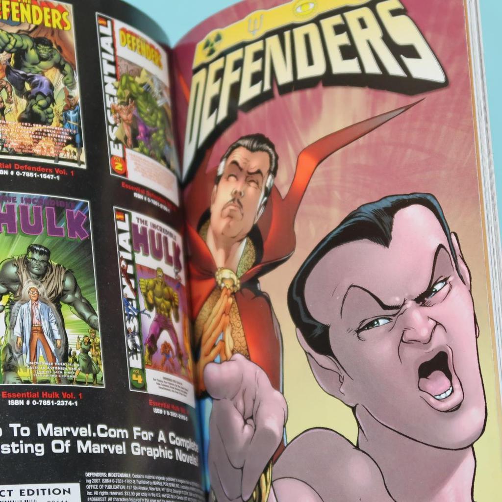 [USED] Sale! Foreign Books American Comics DEFENDERS Marvel Comics