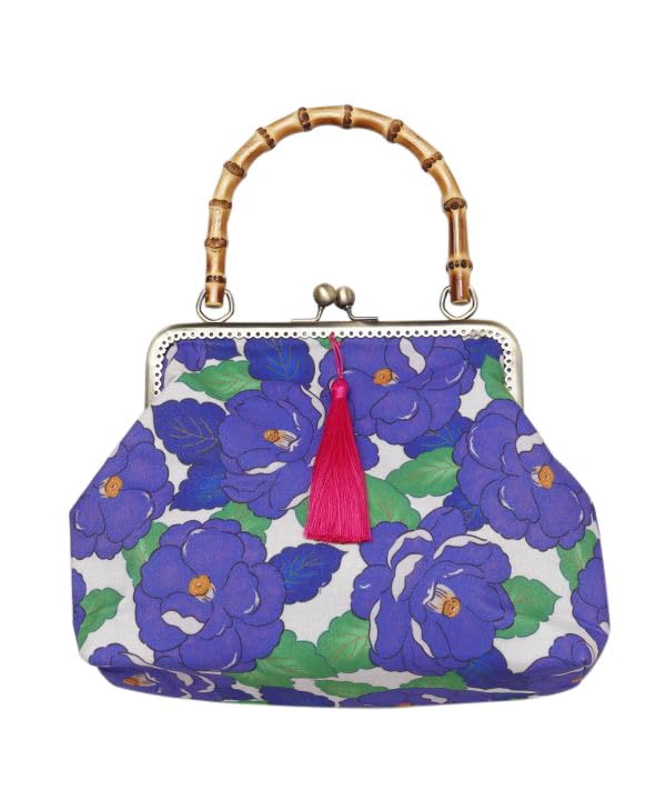 

[KAYA] 7CEP4106 Floral Retro Clasp Handbag PU SHOUBU