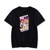 Anime Tshirt Bocchi the Rock Print Commemorative Shirt Round Neck Short Sleeve Summer Tees Lightweight Soft Comfortable Unisex
