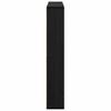 Magazine Shelf 2 pcs Black Oak Effect 60 x 12 x 70 cm