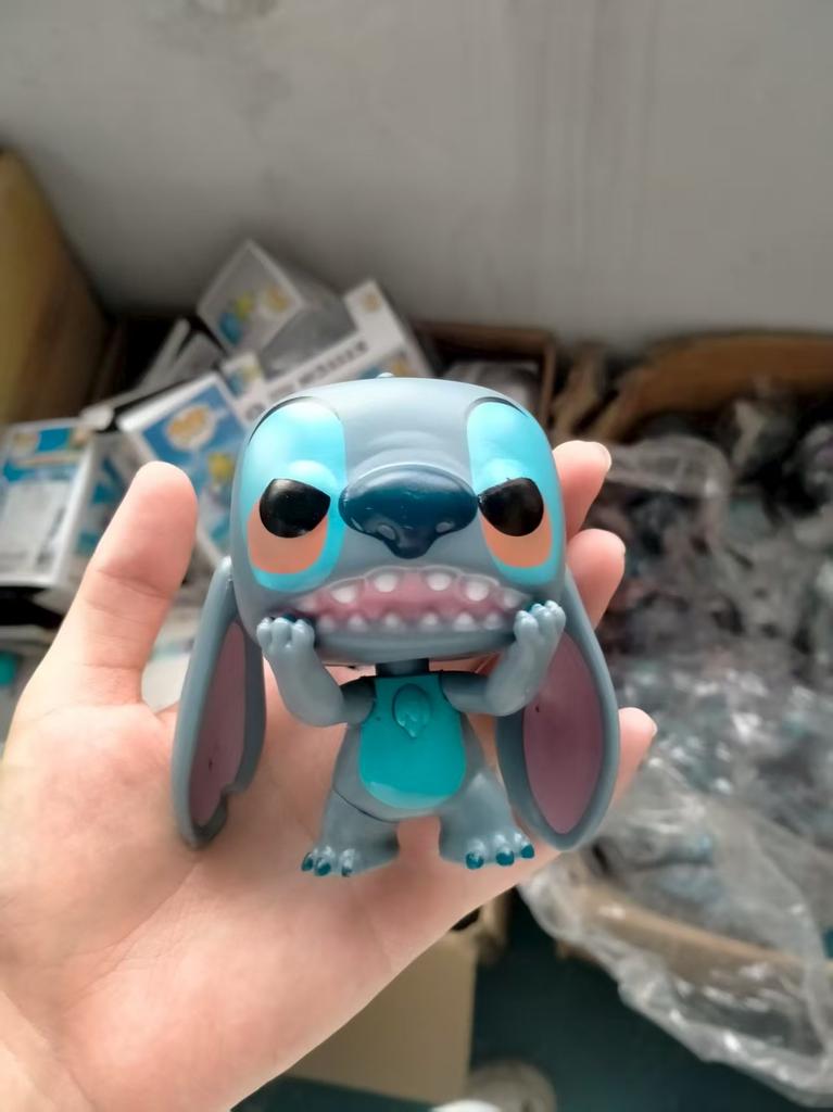 Stitch Christmas Anime Figure Toy Stitch Decoration Action Figure Collection Modecake Decorations Cake Decorating Birthday Toy