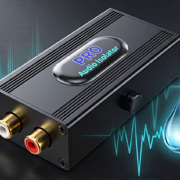 Ground Noise Isolator for Car Music Systems and Home Stereo Connection, with Plugs and Plays Ground Relief