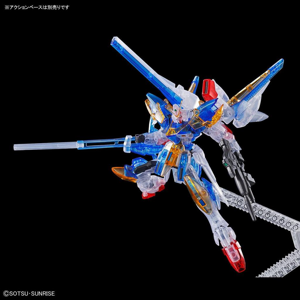 V2 Assault Buster Mobile Suit V Event Limited Plastic Model [HG] 1/144 [Clear Color]