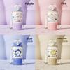 Childrens Cartoon Insulated Travel Mug With Large Capacity And Strap For Outdoor Use
