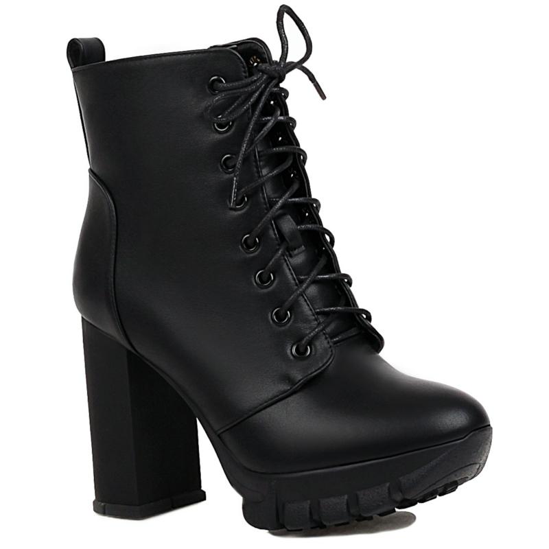 

Сексуальные зимние резиновые ботильоны женские черные бежевые модные армейские ботинки женская обувь на шнуровке на каблуке мотоциклетные ботинки женские 37 чёрный