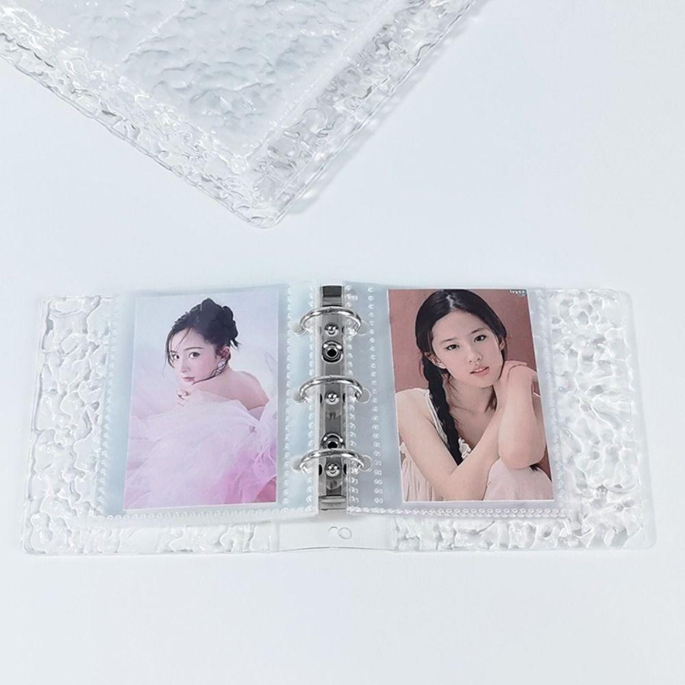 Handbook Photocard Collection Volume Loose-leaf Idol Card Book Acrylic Idol Photo Album  Star Cards
