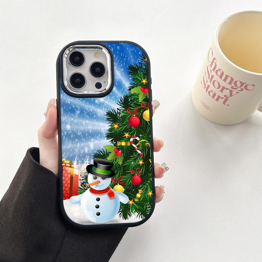 N118 Новогодний Веселый Рождественский дизайн Мягкие чехлы для телефонов Samsung S24 S23 — фото 8