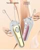 Rechargeable Facial Hair Removal Threading Device with Tweezers