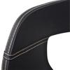 Dining Chairs 2 pcs Black Bentwood Frame and Faux Leather