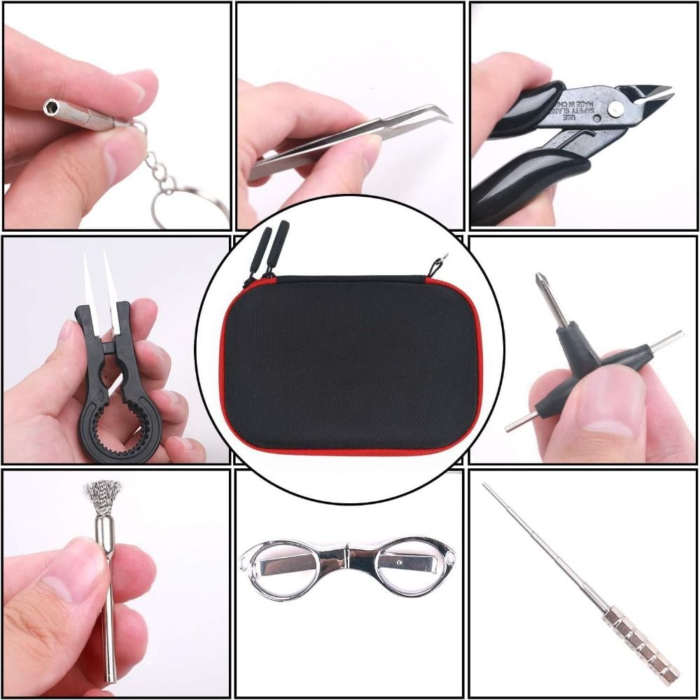 9Pcs/set Winding Rod Artistic Repair Tool Kit 9 in 1 Blacksmith Tool Set Electronic Repair
