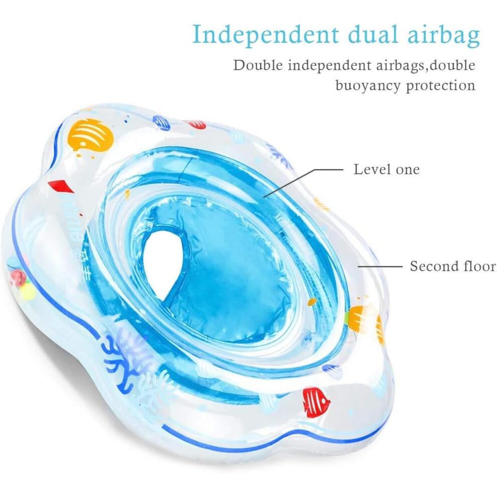 Bouée bébé transparente : une porte d'entrée vers les jeux sous-marins
