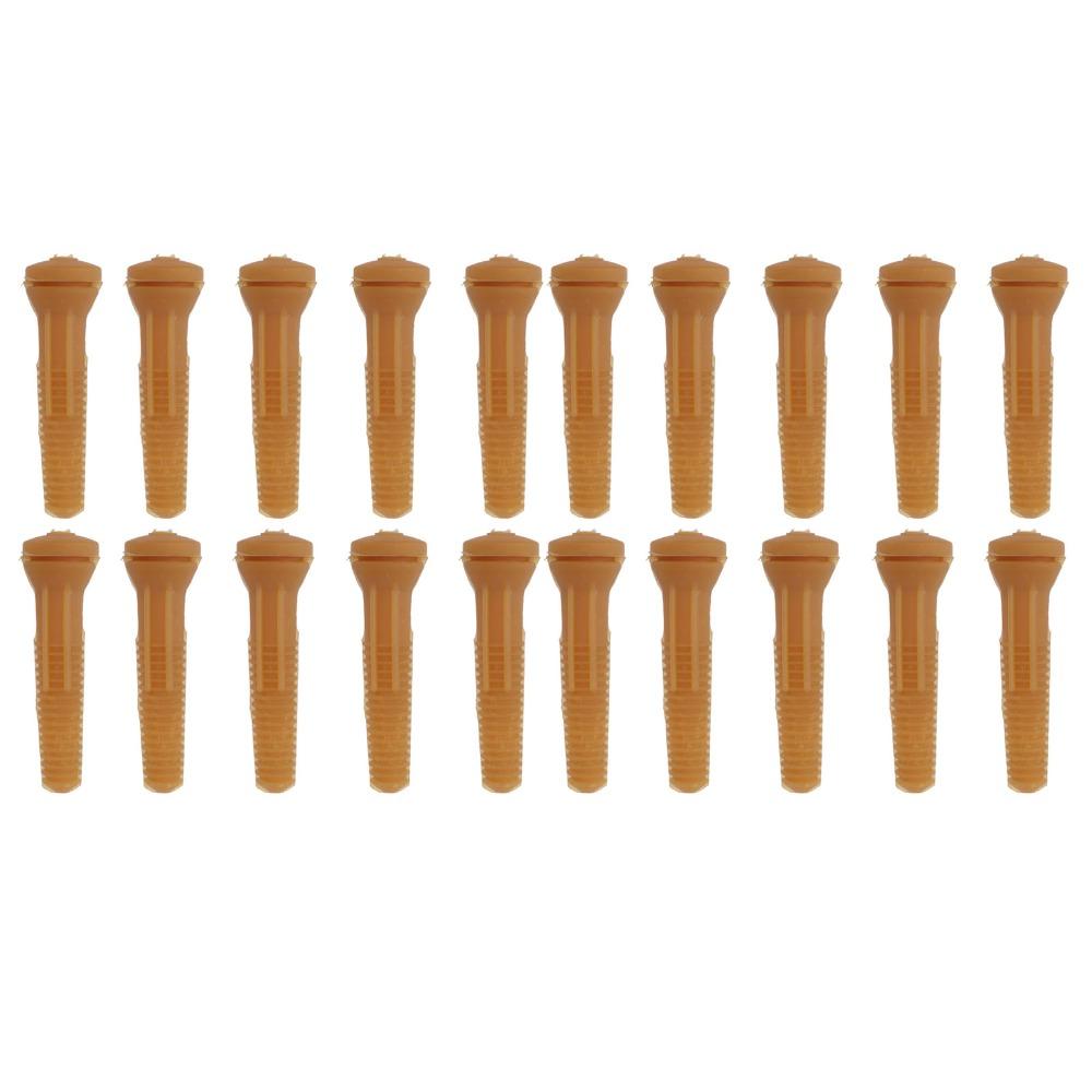 20pcs Rubber Chicken Plucker Finger Yellow Plucker Machine Accessories Poultry Processing