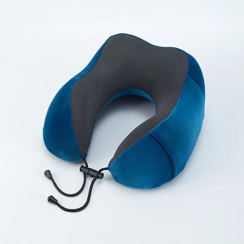 Memory Foam U-Shaped Pillow, Essential for Travel and Storage, a Great Gift for Neck and Cervical Spine Care