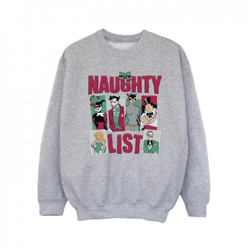 Batman Girls Naughty List Sweatshirt