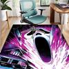 Ghostface Pattern Rug, Indoor/Outdoor Mat, for Picnic, Gameroom, Bedroom, Office, Living Room, Home Decor Carpet, Birthday Gift