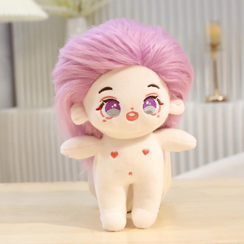 Cute Star Doll Plush Toy: Dressed-Up Cotton Doll Figurine
