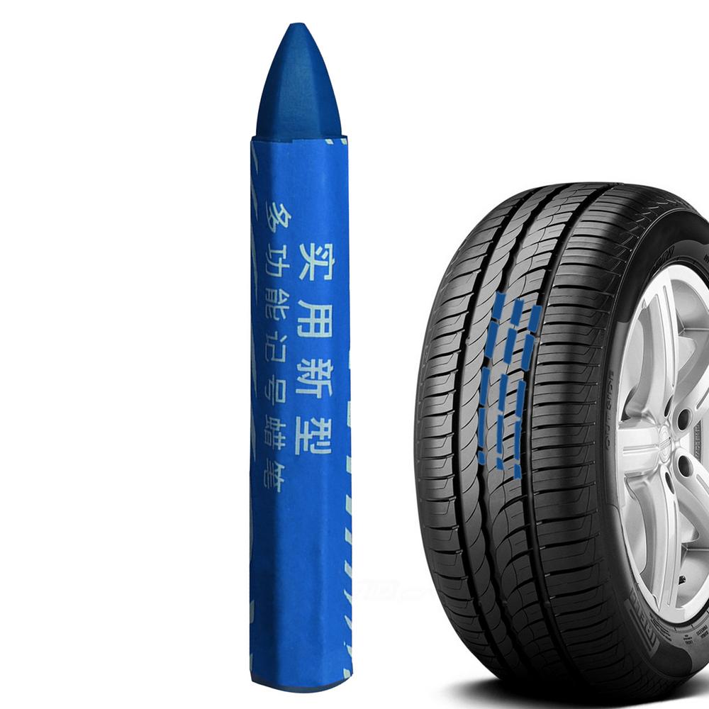 

Маркер-карандаш для шин, водостойкий, маслостойкий, переносной маркер, мелки для маркировки, легкий мелок для маркировки повреждений шин синий