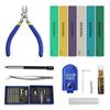 Stedi Plastic Model Tool Engraving Sanding Craft Tools for Beginners Set Thin-Blade Nippers, Tweezers, Tool, Stick,