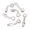 Tubo Freno Idraulico Moto Motorbike An3 Raccordo Banjo M10X1 Connettore Acciaio Inossidabile 0° 28° 45° 90° 10.2Mm