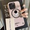 Cool Cartoon Astronaut Phone Case For iPhone 16 Pro 15 14 17 13 11 Pro Max 12 Plus Shockproof Lichee Pattern Soft Silicone Cover