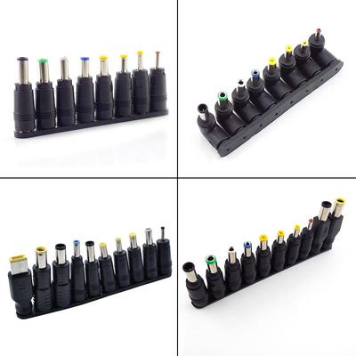 Universelle 5,5 mm x 2,1 mm DC-Buchse auf Stecker, AC-Netzstecker-Adapter, Anschluss-Kits für Laptop-Ladebuchsen-Sets