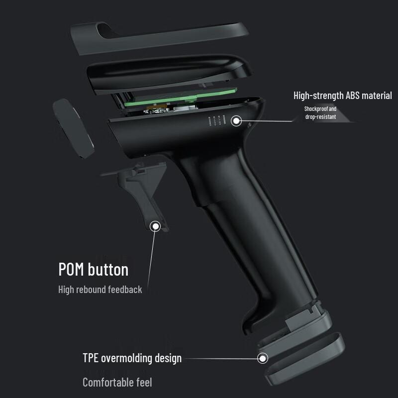 Deli 14880S Wired 1D Barcode Scanner