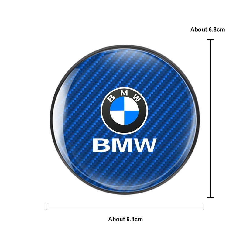 BBLB5 For BMW X1 X2 X3 X5 X4 X6 X7 1 3 5 6 7 Series E60 E90 E70 G20 G30 G70 Car Coaster Water Cup Holder Mat Non-slip Pad Accessories