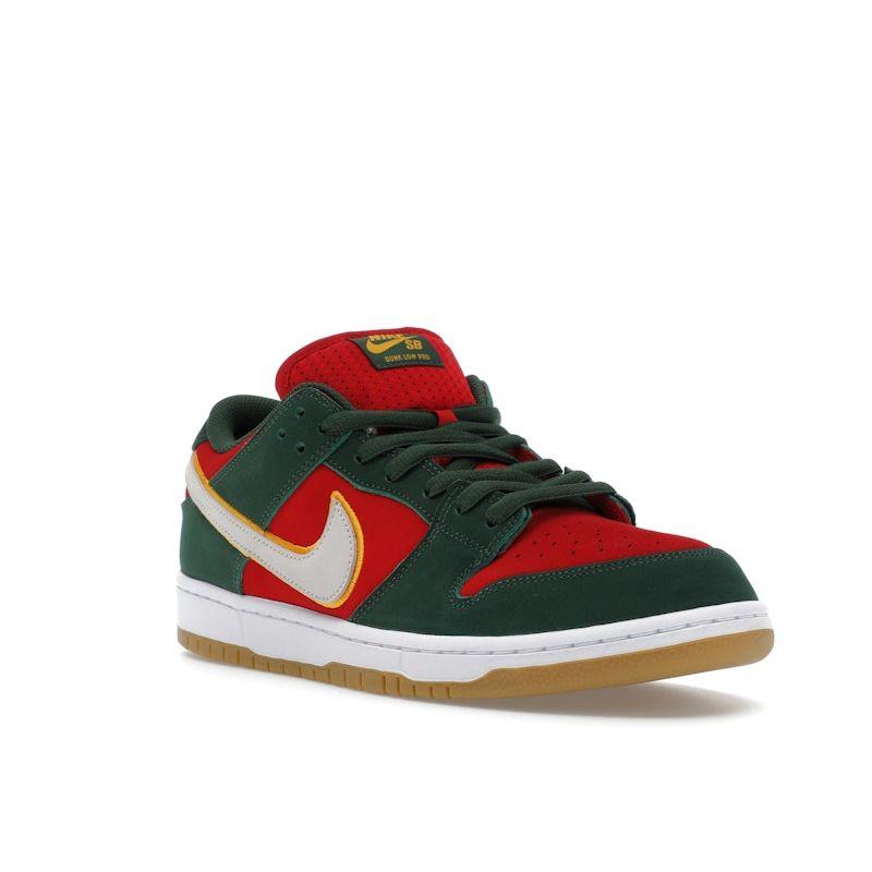 Nike Dunk Low Premium SB Seattle Supersonics Men Sneakers Green Fir White FZ1287-300