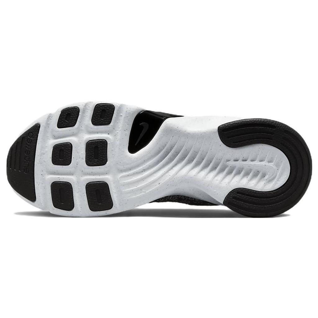 Nike SuperRep Go 3 Flyknit Next Nature Black White Women Sneakers Metallic-Silver DH3393-010