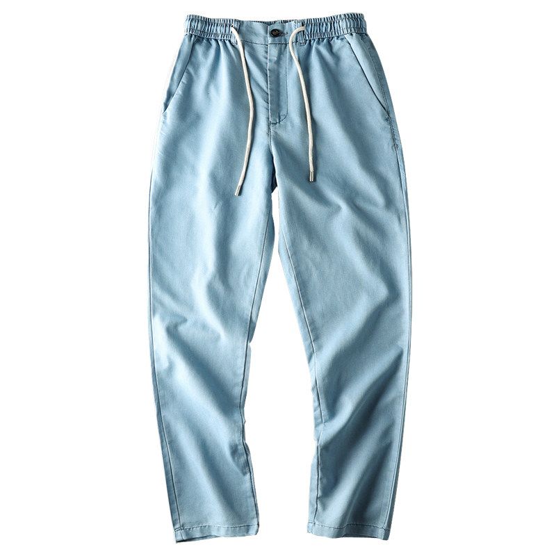 Foreign Trade Cut Label Tencel Summer Export Original Men's Pants
