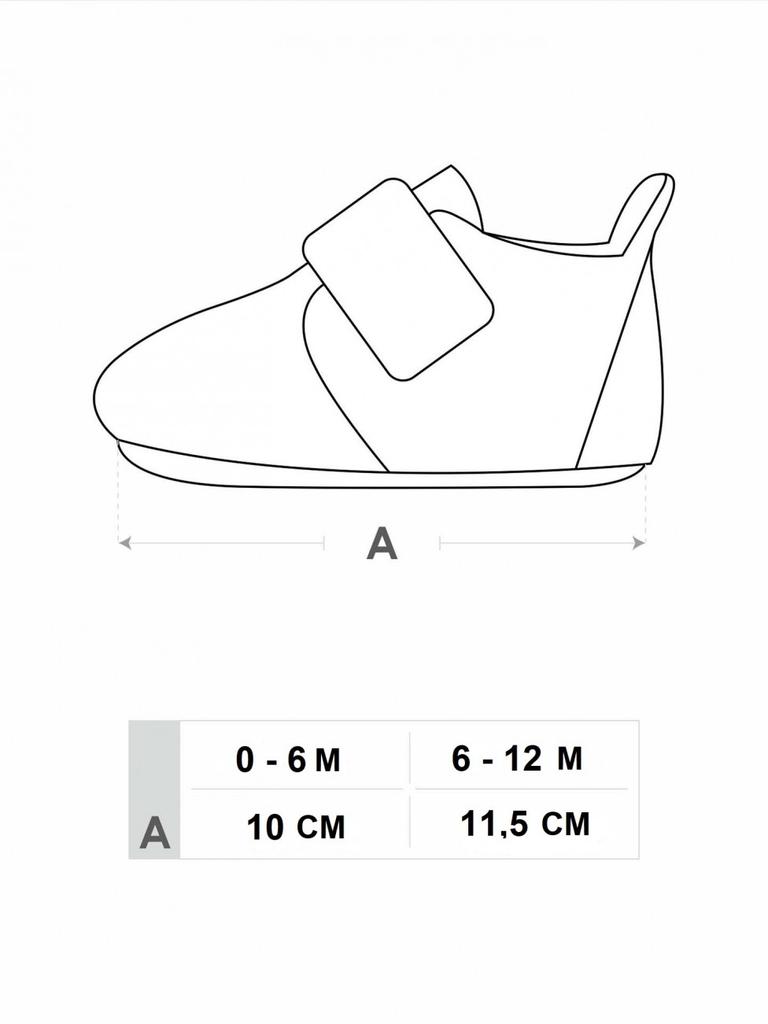 SCORPIO OBO-203G White Girls Shoes 6-12m.