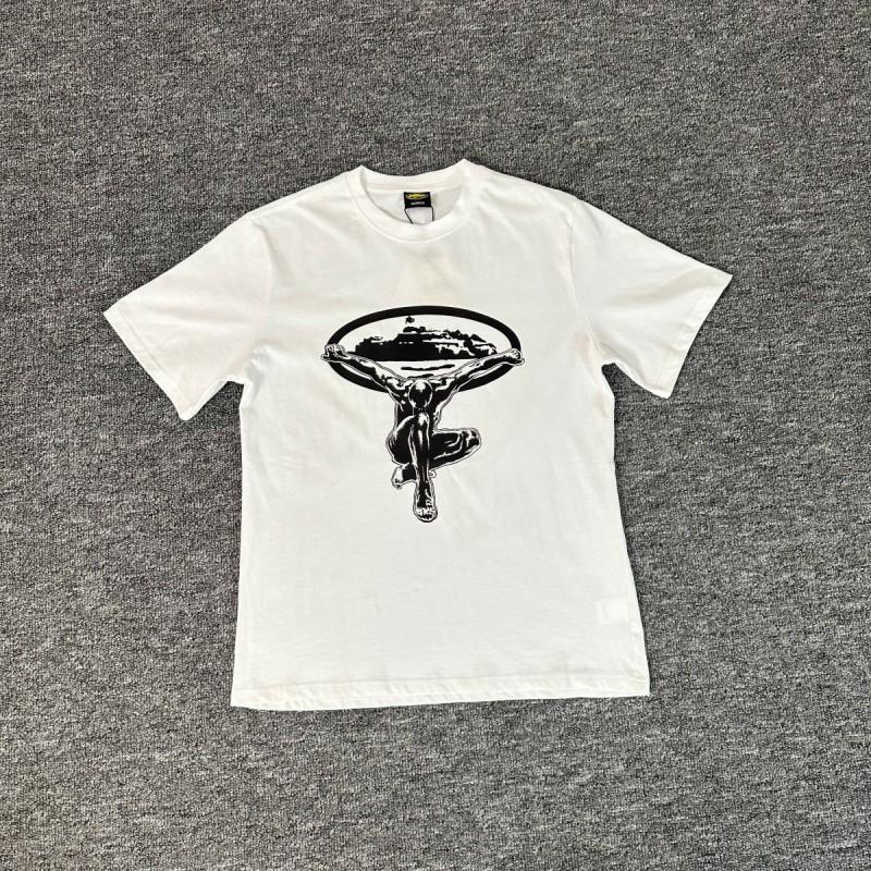 Corteiz Short Sleeve T-Shirt Mens Loose Fit Graphic Print Crew Neck Casual Streetwear Tee