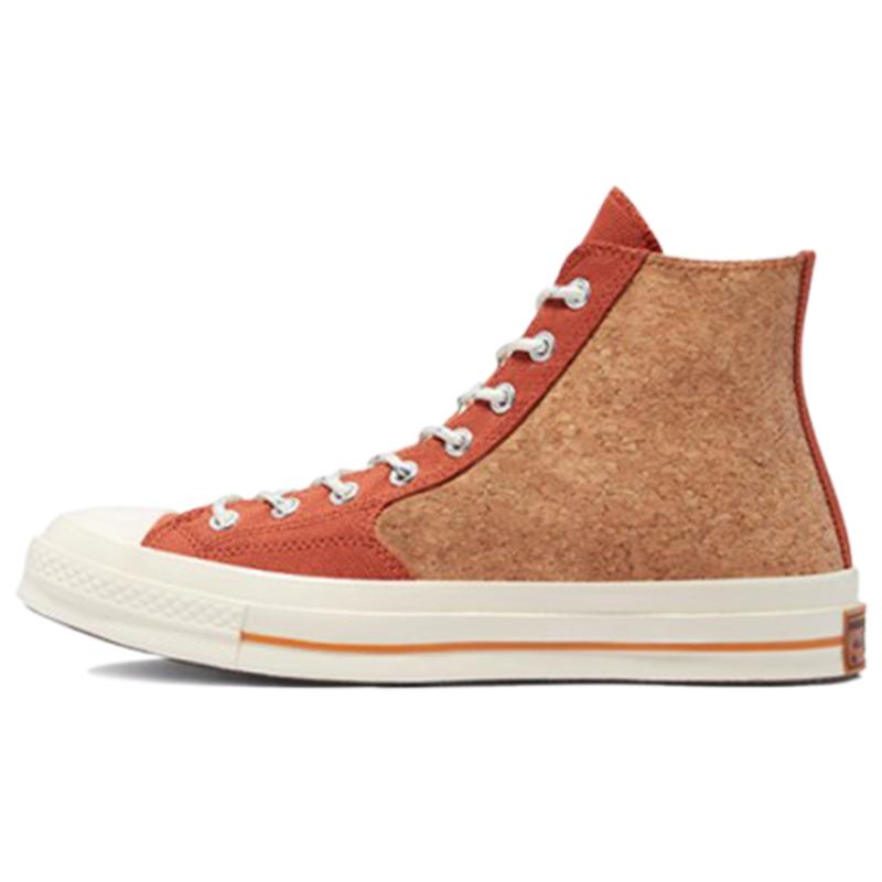 Converse 1970s Comfortable and Versatile High-Top Canvas Unisex Yellow-Orange