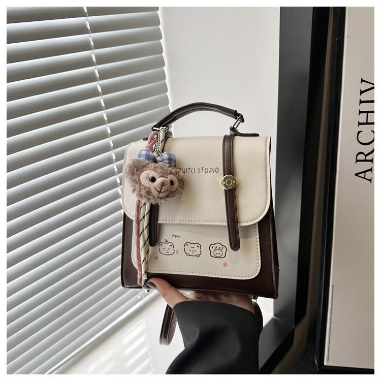 Pu Material School Style Backpack With Durable Stitching For Daily Use