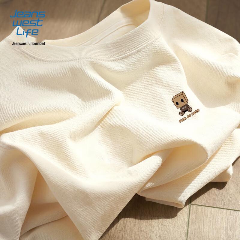 Мужская повседневная хлопковая футболка JEANSWEST LIFE M