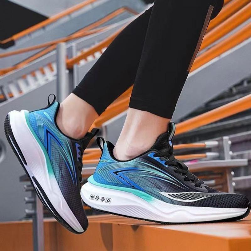 Fashion Summer Cross-border Hot Sale Men's Women Sneakers High Quality Breathable Damping Air-cushion Running Shoes Zapatillas Plus 46