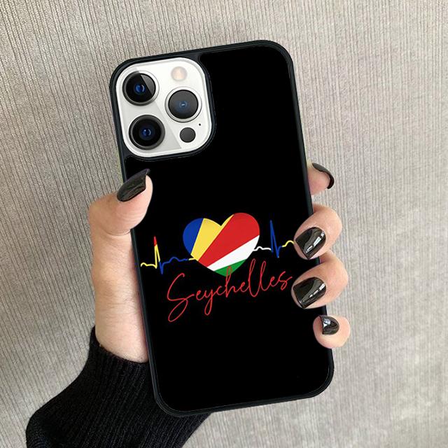 Seychelles Flag Phone Case For iPhone 17 Air 15 16 11 12 13 14 Pro Max Cover For iPhone 17 Air Max Plus coque Fundas