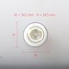 For Iveco Turn Signal Light Socket Car Lamp Holder PY21W Bulb Base Accessories 2PC