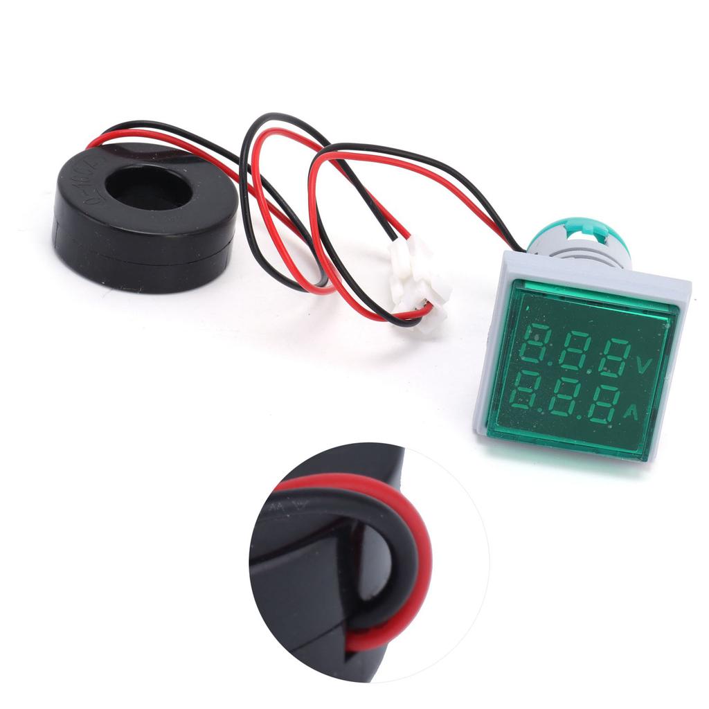 Current Signal Indicator   2‑Display   Lamp Light 60.500V AC AD16‑22FVA