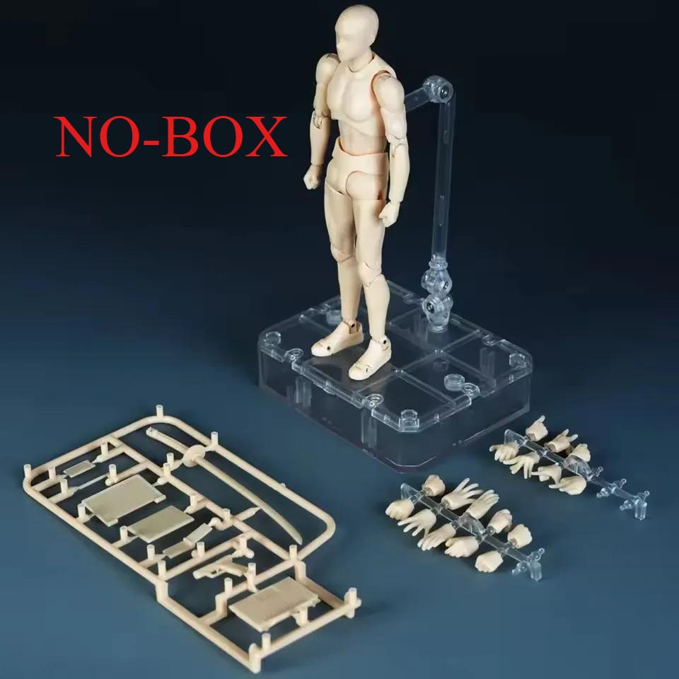 Bewegliche Gelenke SH Figuarts Mannequin Body Kun Actionfiguren Modell zum Zeichnen Malen Verschiedene Gesten Modellständer