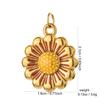 Stainless Steel Rose Flower Charms for DIY Jewelry - Bracelets, Necklaces, Pendants