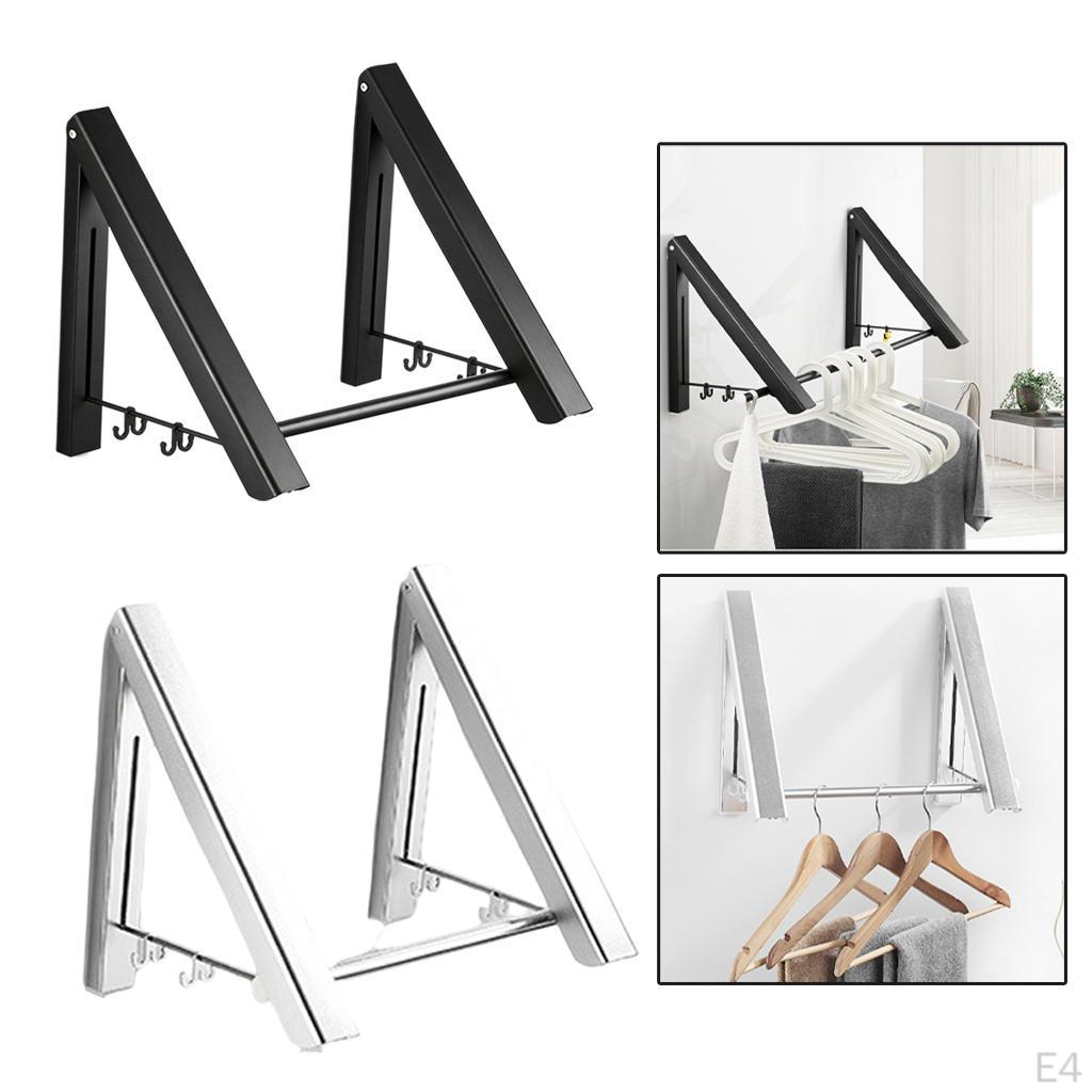 Aluminum Alloy Folding Wall Clothes Hanger