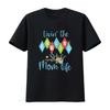 Womens Retro Bowling Mom Bowler Queen T Shirt D Vintage Washed Stylish Versatile Top For Everyday Wear Streetwear Stretched