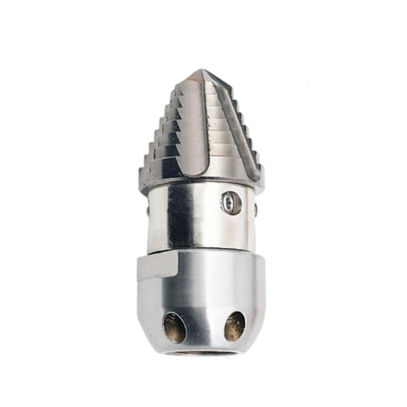 Highly-Pressure Rotary Sewer Jetting Nozzle G3/8 Thread 15L-70l/Mins Flow Option for High Efficiency Drain Cleaning