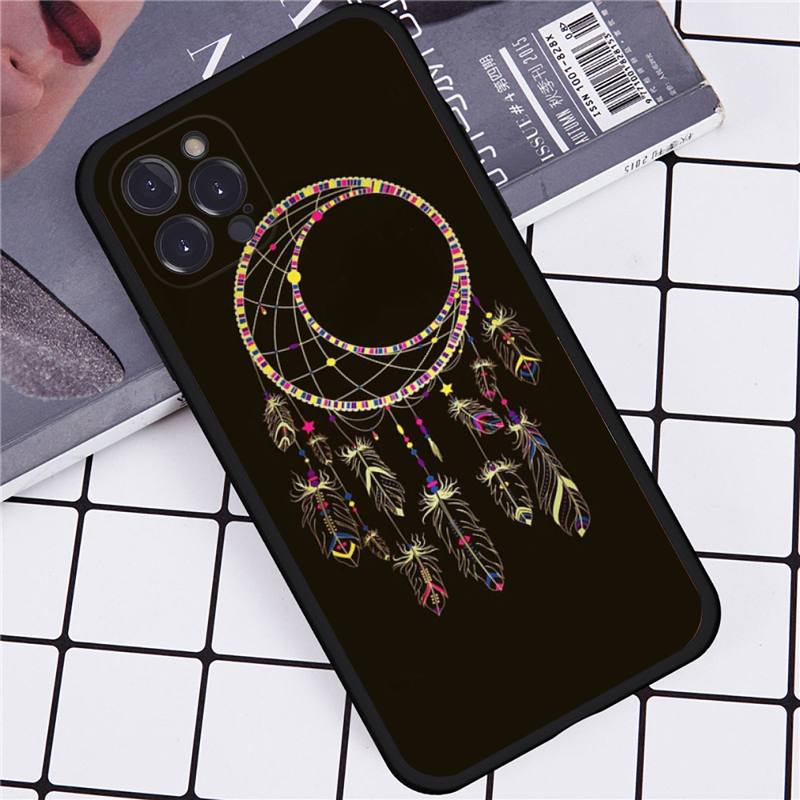 Dreamcatcher Phone Case For iPhone 14 11 12 13 Mini Pro Max 8 7 6 6S Plus X SE 2020 XR XS Funda Case