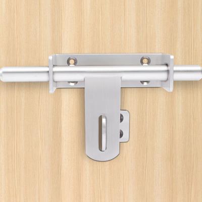 Slide Bolt Latches Thickened Stainless Steel Slide Lock Sliding Bolt Door Lock for Fence/Wood/Barn Door Easy To Install