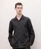 Jilseutyueoteunyuyogmaen [360 Weather] Relaxed Fit Summer Texture Setup Shirt - Charcoal Gray (Jnsh6B382Cg)