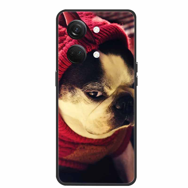 For OnePlus Nord 3 5G Case Coque Nord3 Lovely TPU Soft Cartoon Painted Cat Phone Casses for One Plus Nord 3 Silicon Para Shells