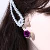 Crystal Temperament For Grils Korean Dangle Earrings Ear Jewelry Women Stud Earrings Drop Earrings