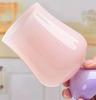 Modern Middle Ancient Cream Color Red Wine Glass Simple Tulip Fresh Ins Milk Drink Juice Cup Household Tall Water Cup